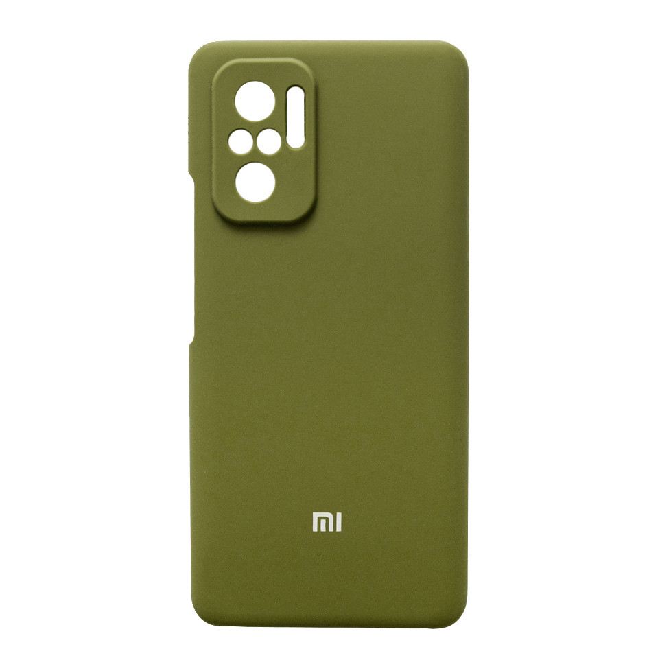 Чохол Silicone Case Premium для Xiaomi Redmi Note 10 / Note 10S / Poco M5s Khaki