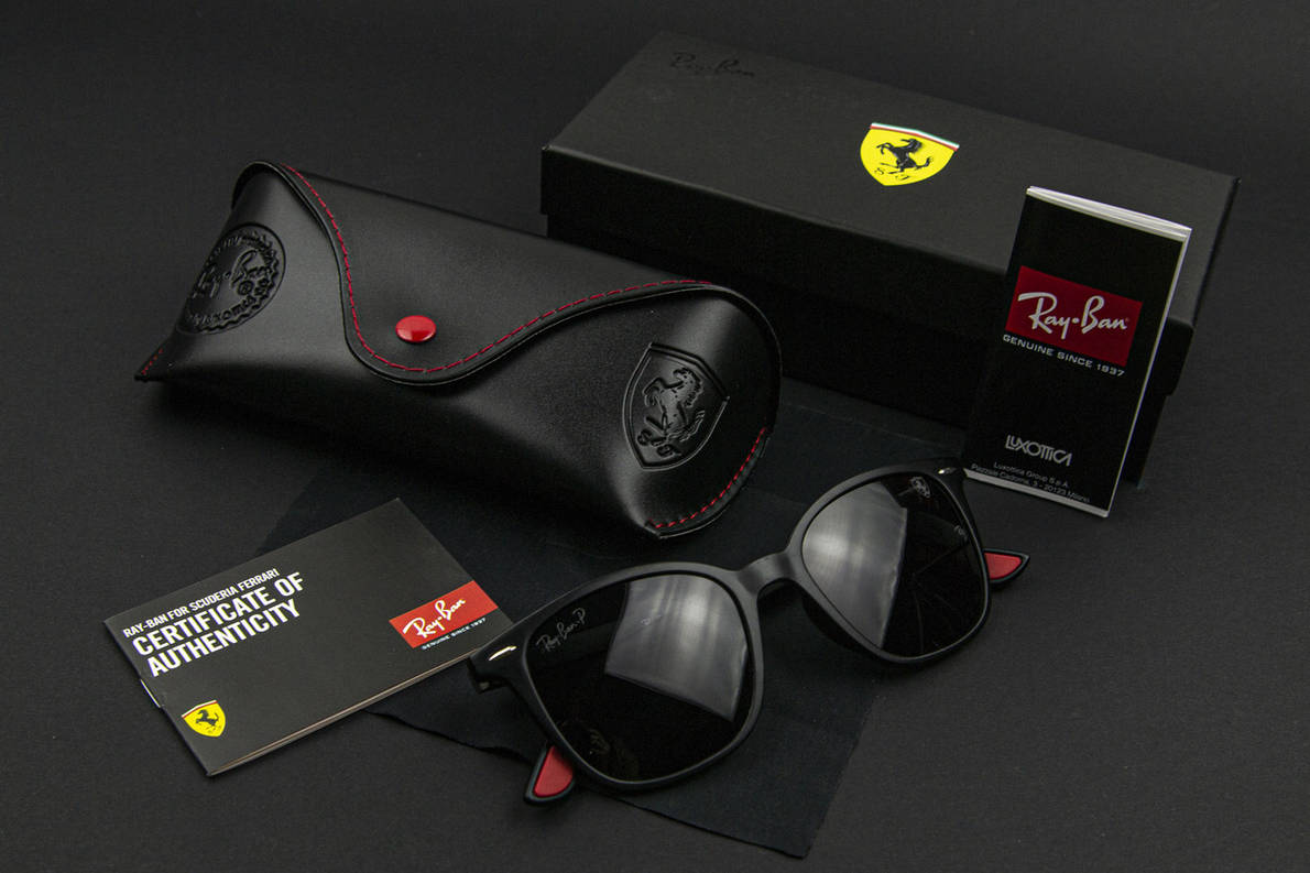 Сонцезахисні окуляри RAY BAN Ferrari поляризаційні UV400 (арт. RB4297), фото 1