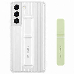 Оригінальний чохол Samsung Protective Standing Cover White для Galaxy S22 SM-G901