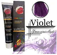 Тонирующий краситель (пигмент) прямого действия LUXOR Professional Disco Colors VIOLET фиолетовый, 100 мл