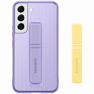 Оригінальний чохол Samsung Protective Standing Cover Lavender для Galaxy S22 SM-S901