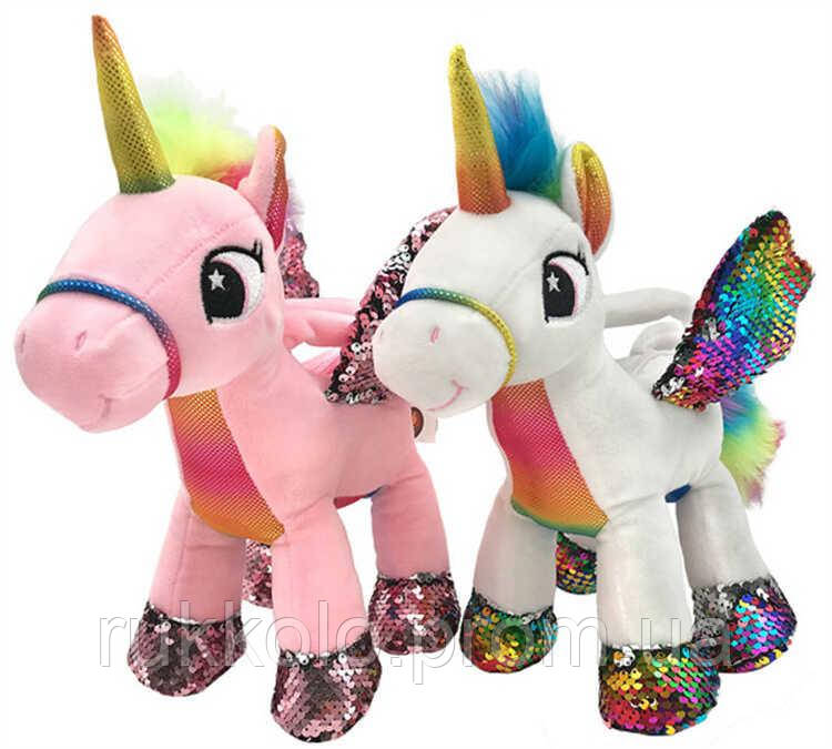 Детская Мягкая Игрушка Единорог М 14358, 30 См — Купить Недорого на ...