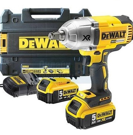 АКУМУЛЯТОРНІЙ ГАЙКОВЕРТ DeWALT DCF899P2, 18 V, 950 Nm, 1/2" з 2 батареями та зарядним