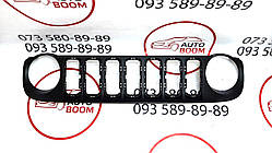 6RZ57TZZAA  Решітка радіатора зовнішня (маска) Black Jeep Renegade 14-19