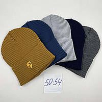 Дитяча в'язана шапка для хлопчика "Porsche", одинарна в'язка, ОПТ