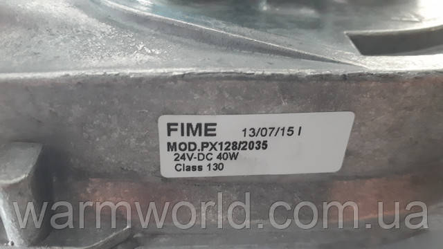 FIME 13/07/15 MOD.PX128/2035 24V-DC 40W Class 130