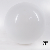 Латексный воздушный шар-гигант без рисунка Show Прозрачный, 21" 52,5 см