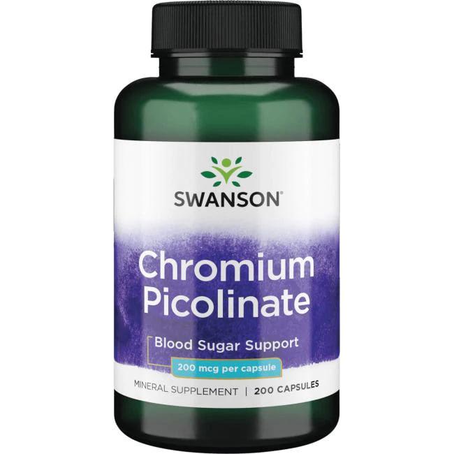 Swanson Chromium Picolinate 200 mcg 200 Caps