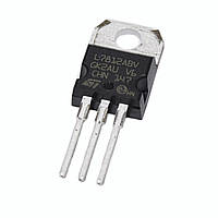 Микросхема 7812 (L7812ABV-DG), TO-220, STMicroelectronics (ID.