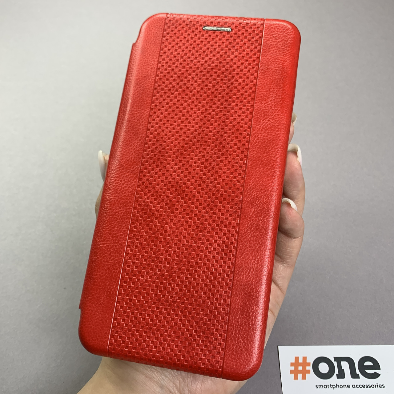 Чохол-книга для Xiaomi Redmi 9A книжка з кишенею з підставкою на телефон сяомі редмі 9а червона v2s