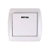 Вимикач із підсвічуванням Acura білий