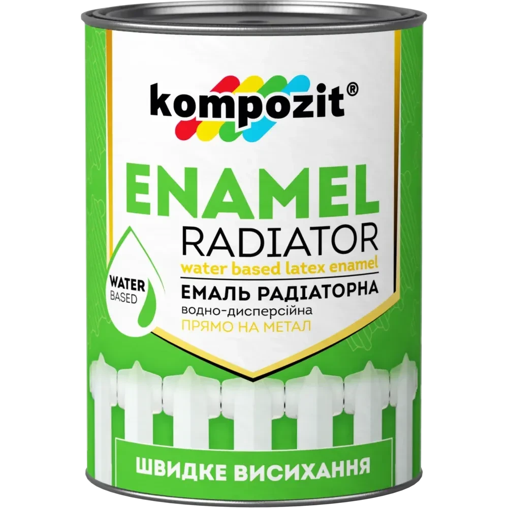 Kompozit Емаль акрилова Радіаторна, 0,3 л
