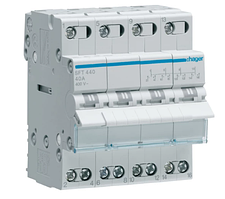 Перемикач Hager SFT440 4P 40А/400В 4м I-0-II (SFT440)