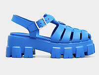 Сандалии женские Prada Monolith Platform Sandals Blue