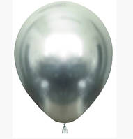 Латексна кулька хром срібний 12" Balonevi