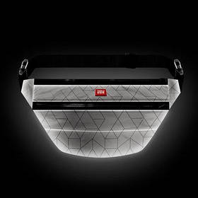 СУМКА-БАНАНКА WAUDOG FAMILY ЗІ ЗЙОМНИМ РЕМНЕМ, СВІТЛОВІДБИВНА, РОЗМІР 33*17*10