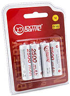 Акумулятори Extradigital 2500 mAh (4 шт. в блістері) (AA)