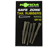 Трубка-фиксатор для клипсы Korda Safe Zone Rubbers Weed (158904) KRW