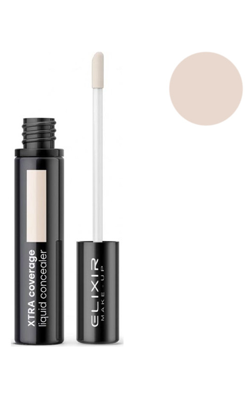 Elixir Xtra Coverage Liquid Concealer Рідкий Консилер 001 — Купить ...