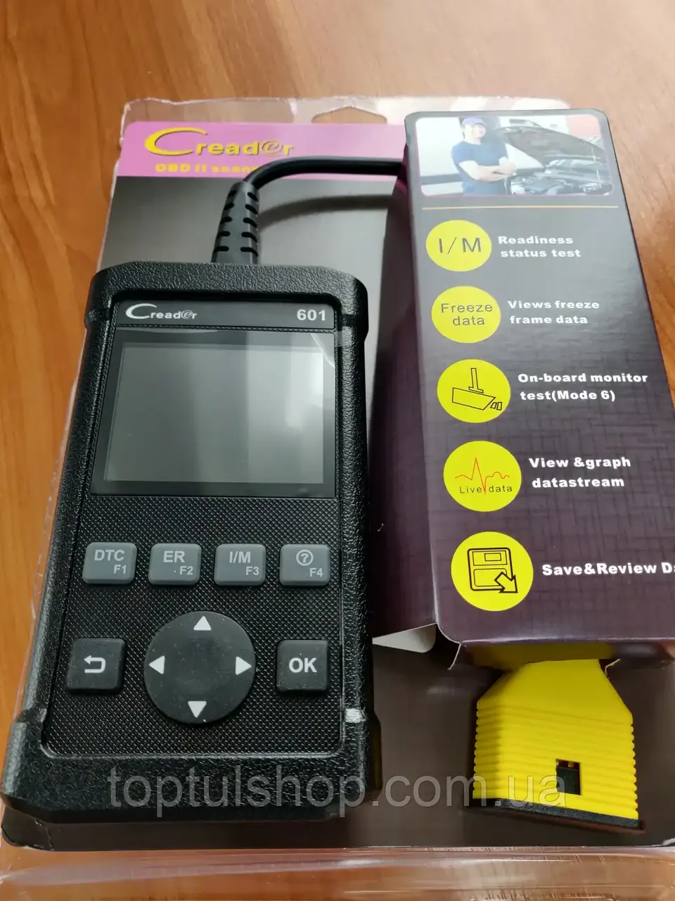 Купить Автомобильный сканер OBDII LAUNCH Creader CR601, цена 3096 ...