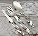 Набір посуду для пікніка та туризму на 1 персон Cooking Set DS-101 / Посуд для подорожей, фото 5