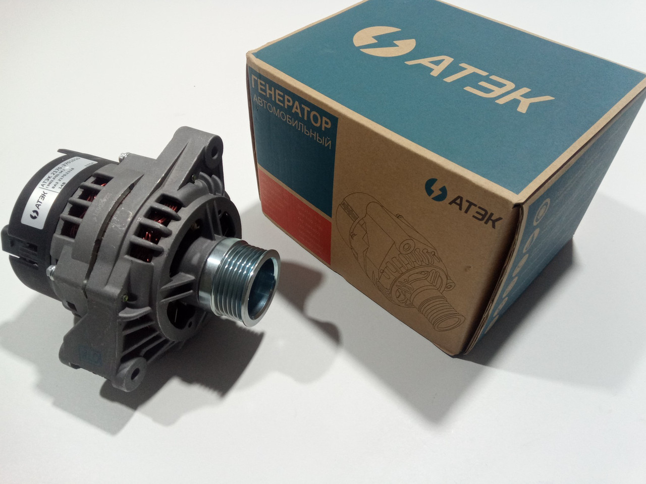 Генератор ВАЗ 2170 115А, АТЭК (9402.3701-14) (2170-3701010) (ID ...