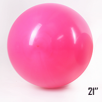 Латексный воздушный шар-гигант без рисунка Show Фуксия, 21" 52,5 см