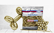 Хром кульки для моделювання (ШДМ) золотий Balonevi