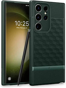 Чохол Caseology Parallax Midnight Green для Samsung Galaxy S23 Ultra SM-S918 ACS05987