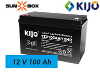 Аккумулятор гелевый карбон Kijo JPC 12V 100Ah