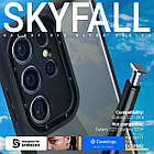 Чохол Caseology Skyfall Matte Black для Samsung Galaxy S23 Ultra SM-S918 ACS05657, фото 8