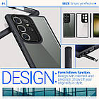 Чохол Caseology Skyfall Matte Black для Samsung Galaxy S23 Ultra SM-S918 ACS05657, фото 5