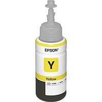 Водорастворимые чернила для принтера Epson C13T67344A Yellow для Epson L800, L810, L850, L1800
