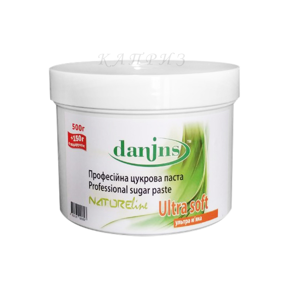 Цукрова паста для депіляції Danins Ultra soft / ультрам'яка 500+150г, фото 1