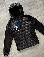 Ветровка мужская The North Face куртка черная спортивная легкая весна осень с капюшоном Турция