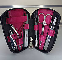 Манікюрний набір KDS Чехія #04-7103 Zip у футлярі 6 предметів