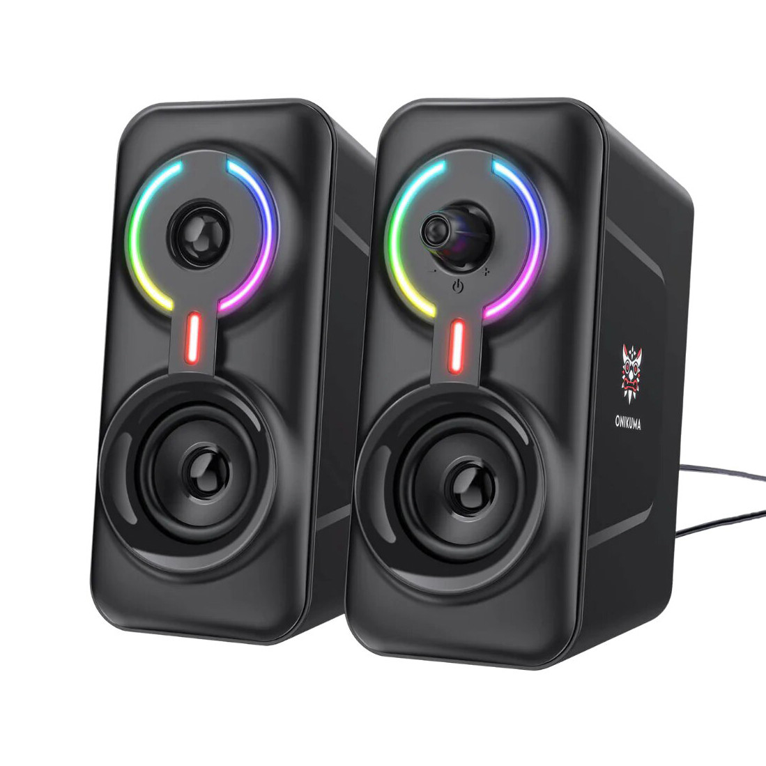 Акустична система (колонки) ONIKUMA RGB Blacklight L6 Чорний (L6-Black)