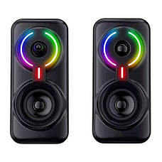 Акустична система (колонки) ONIKUMA RGB Blacklight L6 Чорний (L6-Black), фото 2