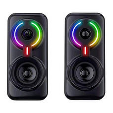 Акустична система (колонки) ONIKUMA RGB Blacklight L6 Чорний (L6-Black), фото 3