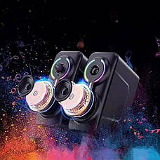 Акустична система (колонки) ONIKUMA RGB Blacklight L6 Чорний (L6-Black), фото 5