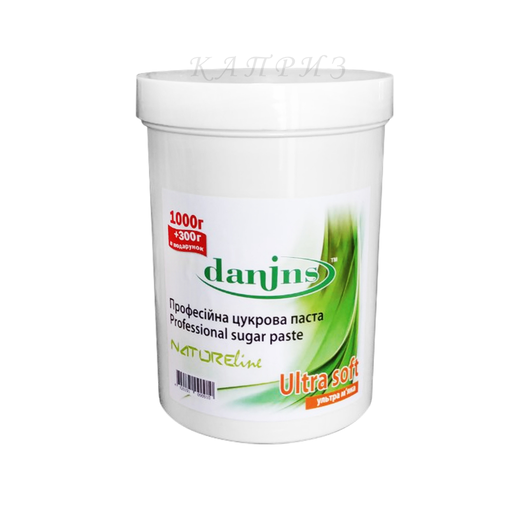 Цукрова паста для депіляції Danins Ultra soft / ультрам'яка 1000+300, фото 1