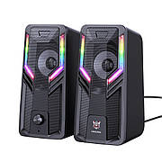 Акустична система (колонки) ONIKUMA RGB Blacklight G6 Чорний (G6-Black)