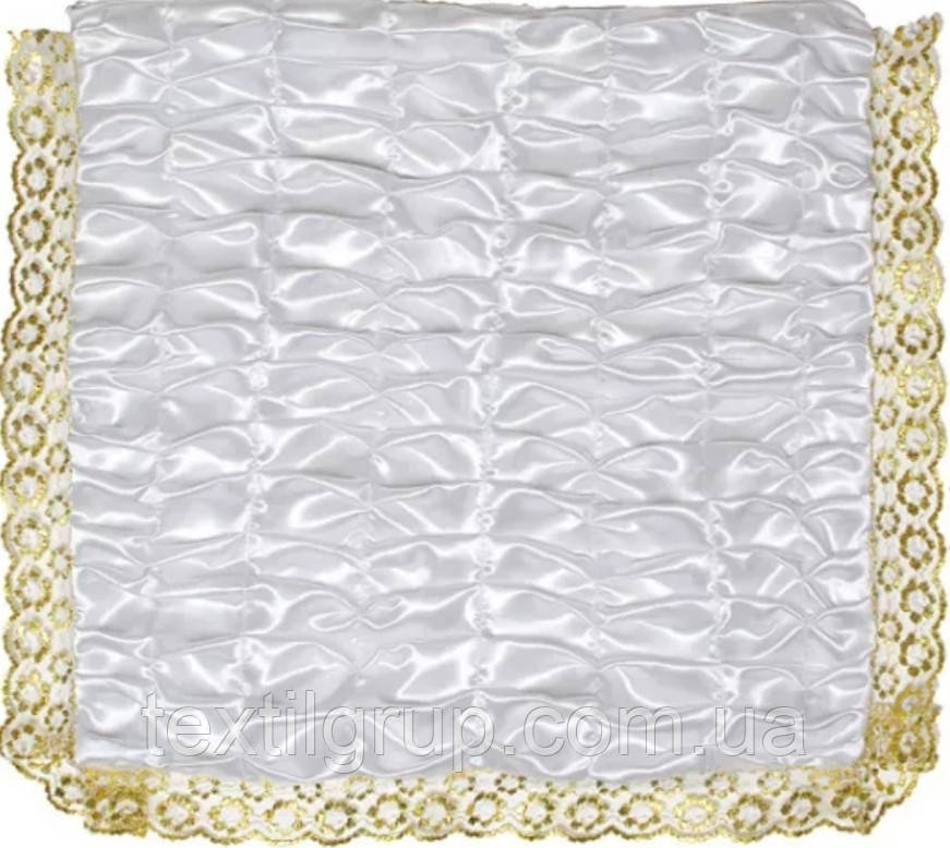 Ритуальна наволочка Атласна "Драпірування" кольору в асортименті, фото 1