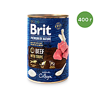 Brit Premium by Nature 400 г говядина с потрохами Влажный корм для собак