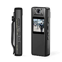 Мини камера Vandlion A22 Sports Body Camera 1080p с диктофоном, поворотным объективом и дисплеем