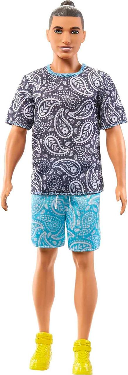 Кукла Барби Кен Модник в Футболке и Шортах Barbie Ken Fashionistas Doll ...