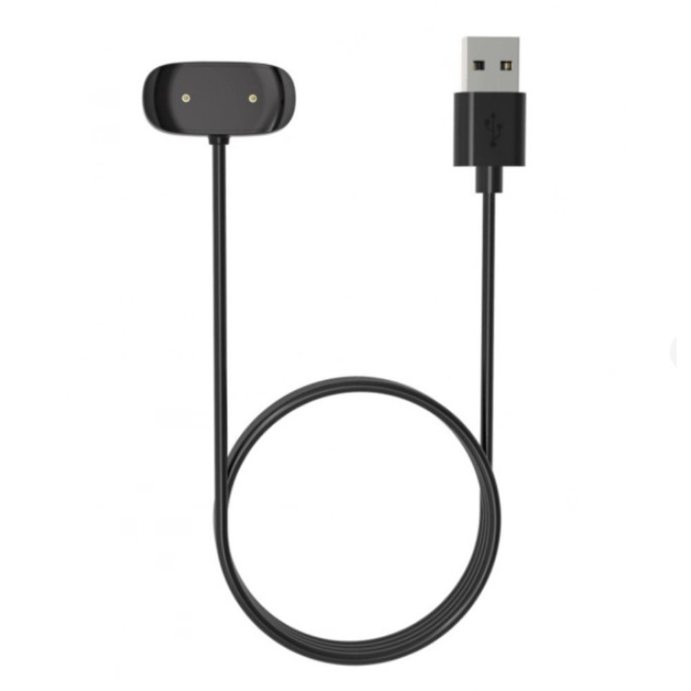 Магнітний зарядний пристрій Epik USB для годинника Amazfit T-Rex Pro, GTS 2 mini / Bip 3 / Bip 3 Pro 1м, Black