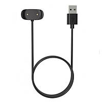 Магнітний зарядний пристрій Epik USB для годинника Amazfit T-Rex Pro, GTS 2 mini / Bip 3 / Bip 3 Pro 1м, Black