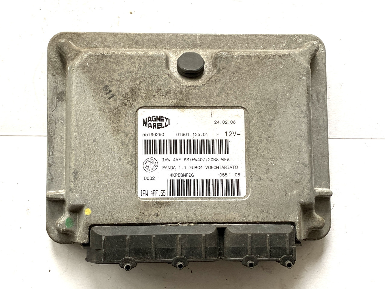 Електронний блок керування fiat panda IAW4AF.SS / 55196260 / 61601.125.01 12V, фото 1