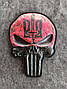 Шеврон на липучці череп 3д месник панішер ЗСУ, фото 6